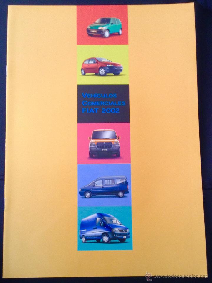 Coches y Motocicletas: Folleto catalogo publicidad original fiat vehiculos comerciales de 2002 punto-ducato-doblo-scudo ...