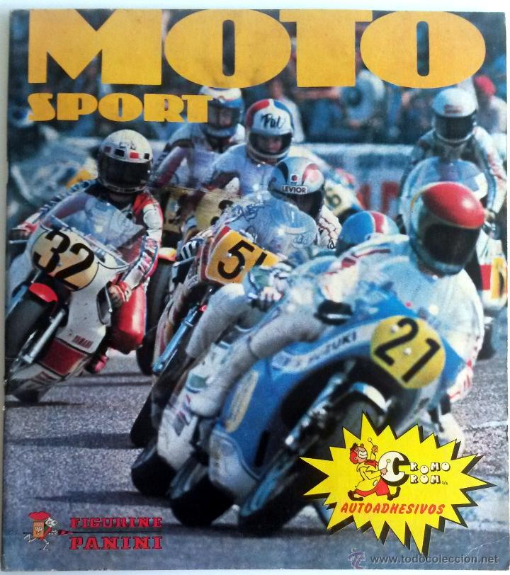 ALBUM COMPLETO MOTO SPORT. 1980. (Coches y Motocicletas Antiguas y Clásicas - Catálogos, Publicidad y Libros de mecánica)