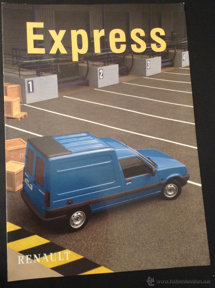 Carros e motociclos: Folleto catalogo publicidad original renault express de 1999