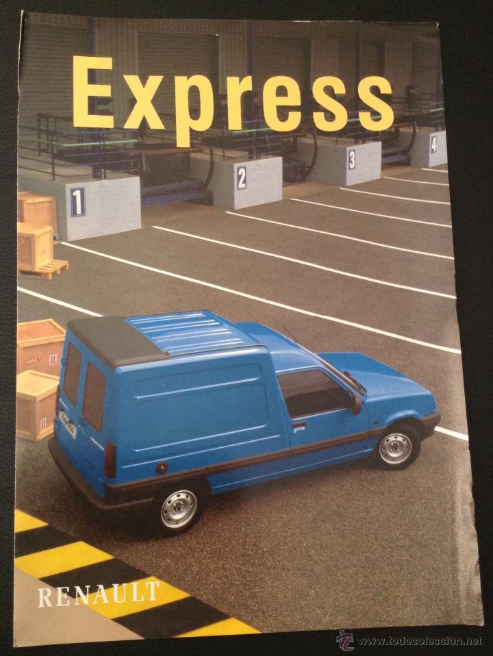 Carros e motociclos: Folleto catalogo publicidad original renault express de 1998