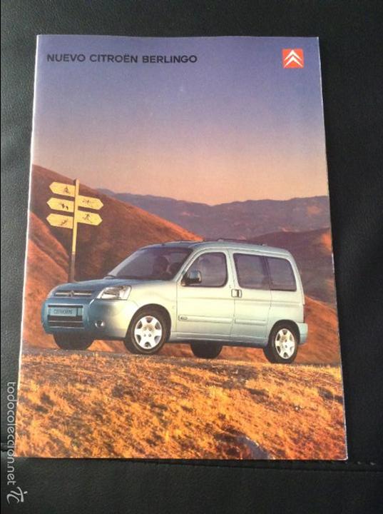 Coches y motocicletas: Folleto catalogo publicidad original citroen berlingo de 2004 citro&euml;n