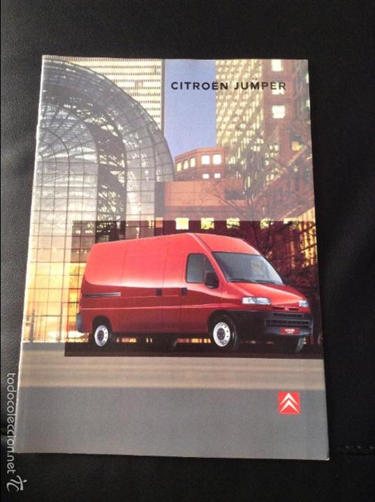 Coches y Motocicletas: Folleto catalogo publicidad original citroen jumper de 1997 citro&euml;n