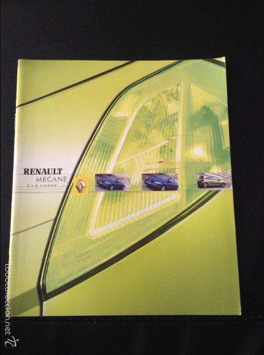 Carros e motociclos: Folleto catalogo publicidad original renault megane 3 y 5 puertas de 2004 m&eacute;gane