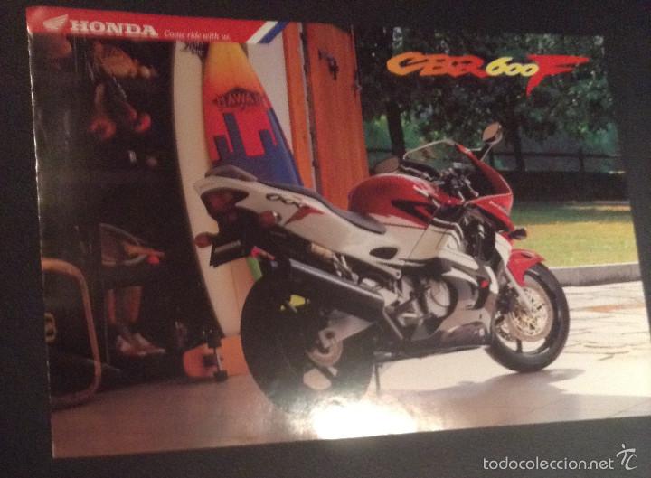 Coches y Motocicletas: Folleto catalogo publicidad original honda cbr 600 f cbr 600f de 1996
