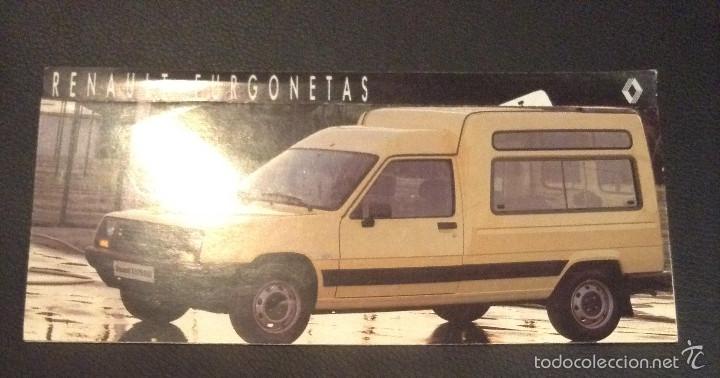 Automobili e Motociclette: Folleto catalogo publicidad original renault express y 4 f de 1987