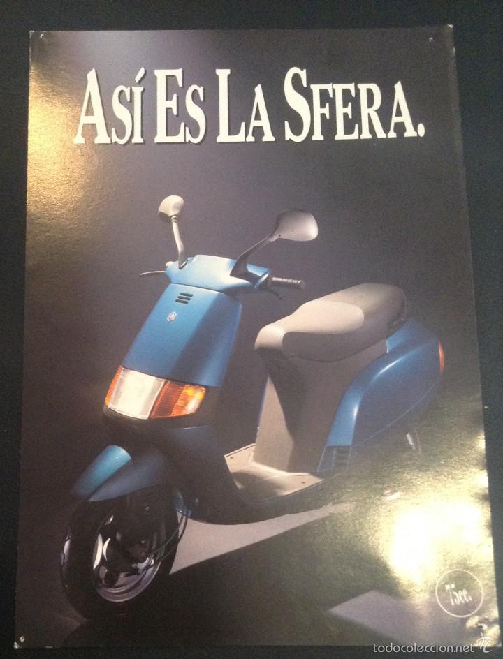 Coches y Motocicletas: Folleto catalogo publicidad original vespa sfera