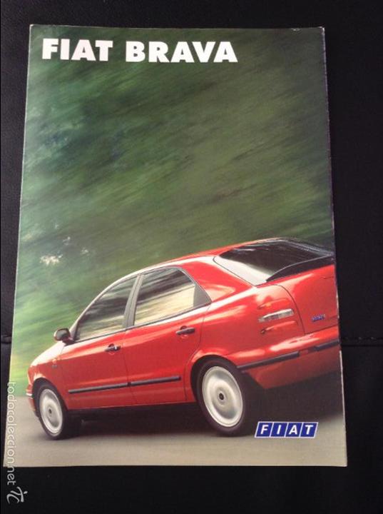 Coches y Motocicletas: Folleto catalogo publicidad original fiat brava de 1997