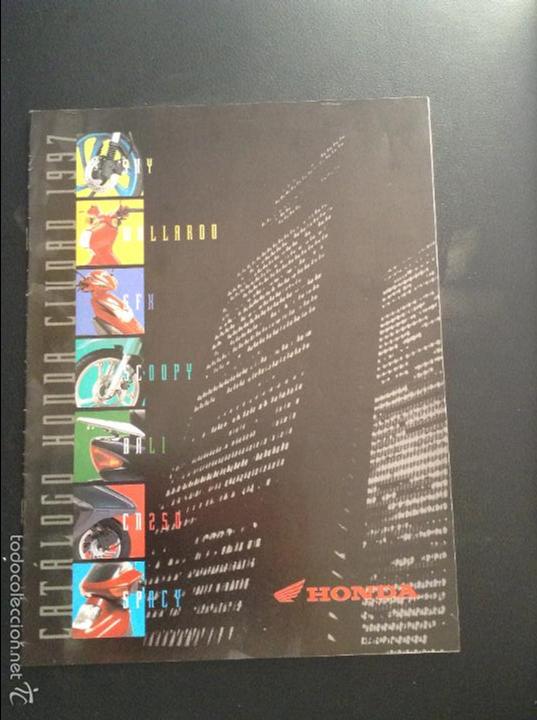 Coches y Motocicletas: Folleto catalogo publicidad original honda ciudad de 1997 sky-wallaroo-sfx-scoopy-bali-spacy ...