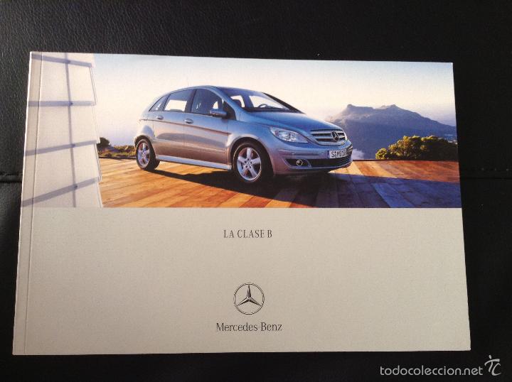 Coches y motocicletas: Folleto catalogo publicidad original mercedes-benz la clase b de 2005