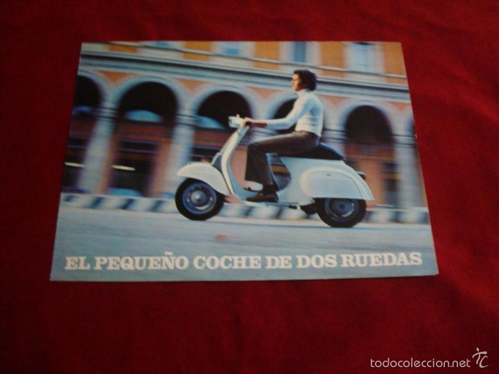 Coches y Motocicletas: catalogo publicidad vespa  con las caracteristicas tecnicas