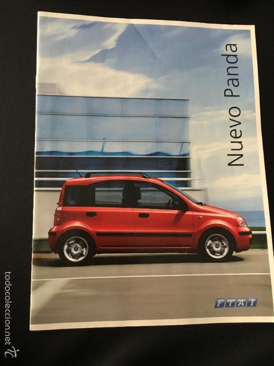 Coches y Motocicletas: Folleto catalogo publicidad original fiat nuevo panda