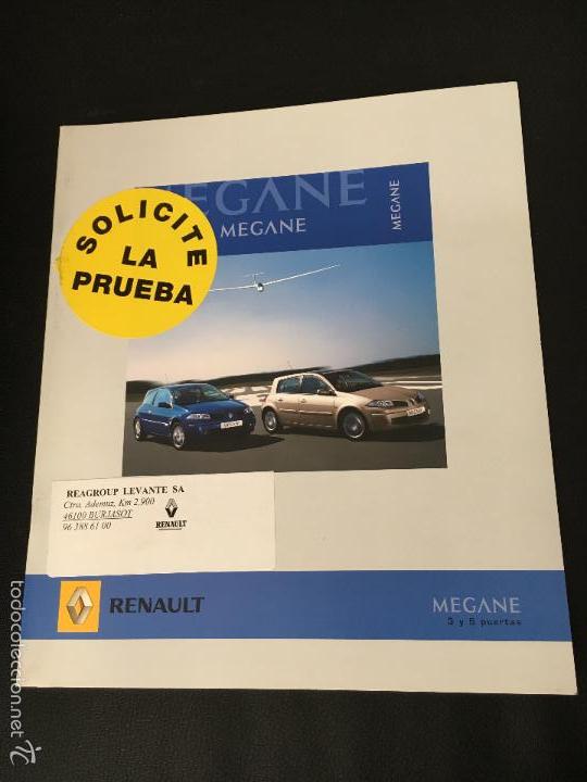 Carros e motociclos: Folleto catalogo publicidad original renault megane 3 y 5 puertas de 2006