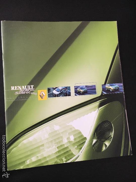Cars and Motorcycles: Folleto catalogo publicidad original renault scenic rx4 de 2003