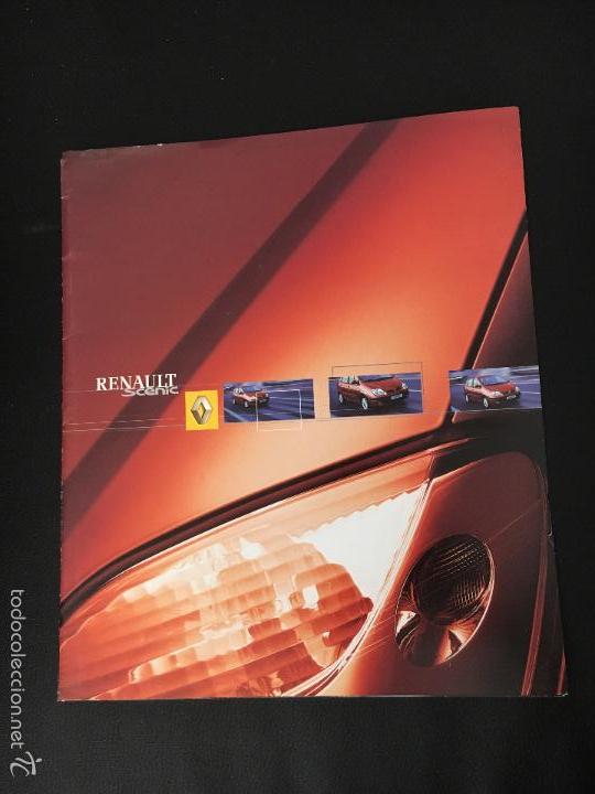 Carros e motociclos: Folleto catalogo publicidad original renault scenic de 2001