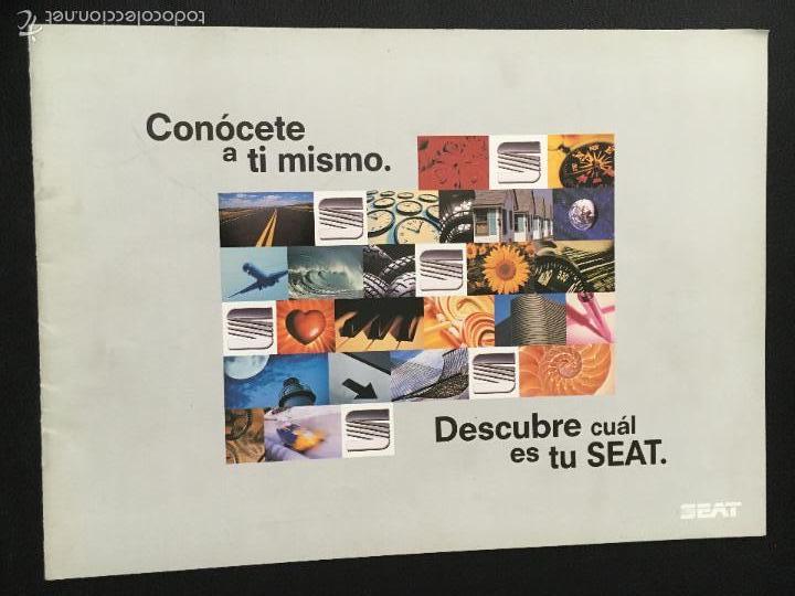 Coches y motocicletas: Folleto catalogo publicidad original seat gama kit car-ibiza-arosa ...