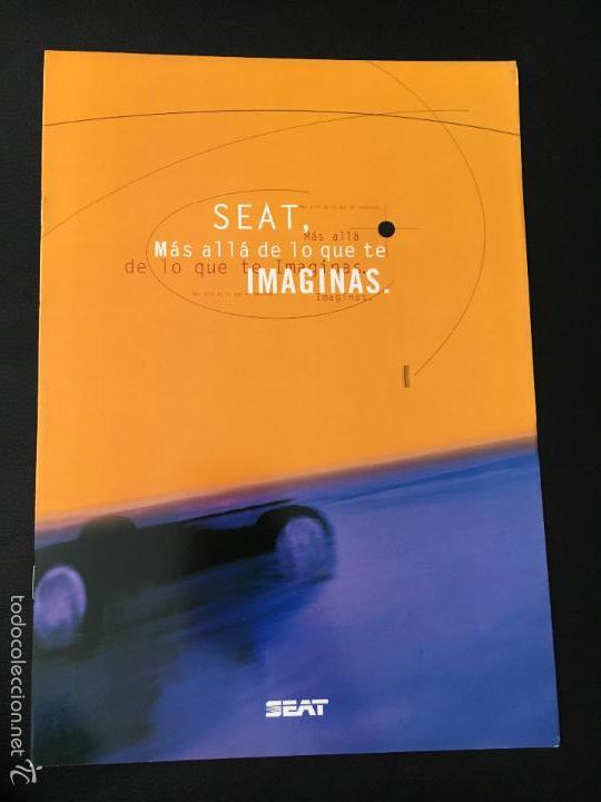 Coches y motocicletas: Folleto catalogo publicidad original seat gama de 1997 arosa-cordoba-ibiza-toledo-alhambra ...