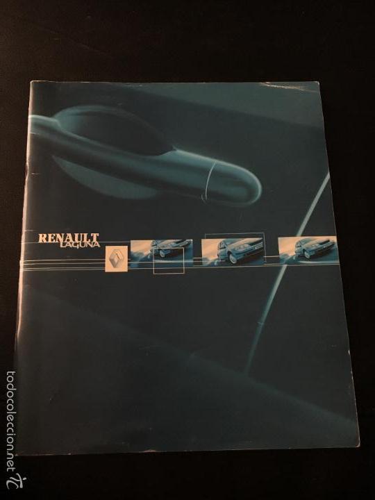 Carros e motociclos: Folleto catalogo publicidad original renault laguna de 2001