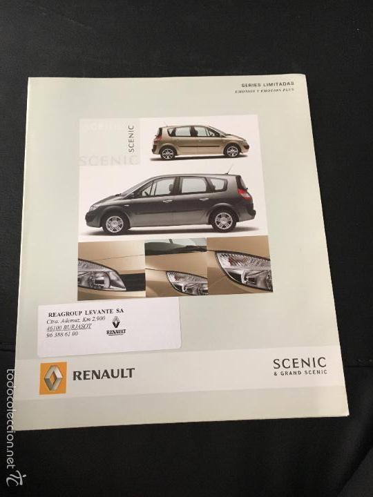 Carros e motociclos: Folleto catalogo publicidad original renault scenic - grand scenic de 2006