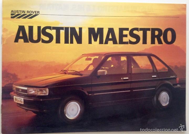 Coches y motocicletas: Catalogo Austin Rover. Austin Maestro.&nbsp;1.6 HLS Mayfair. 8 p&aacute;ginas