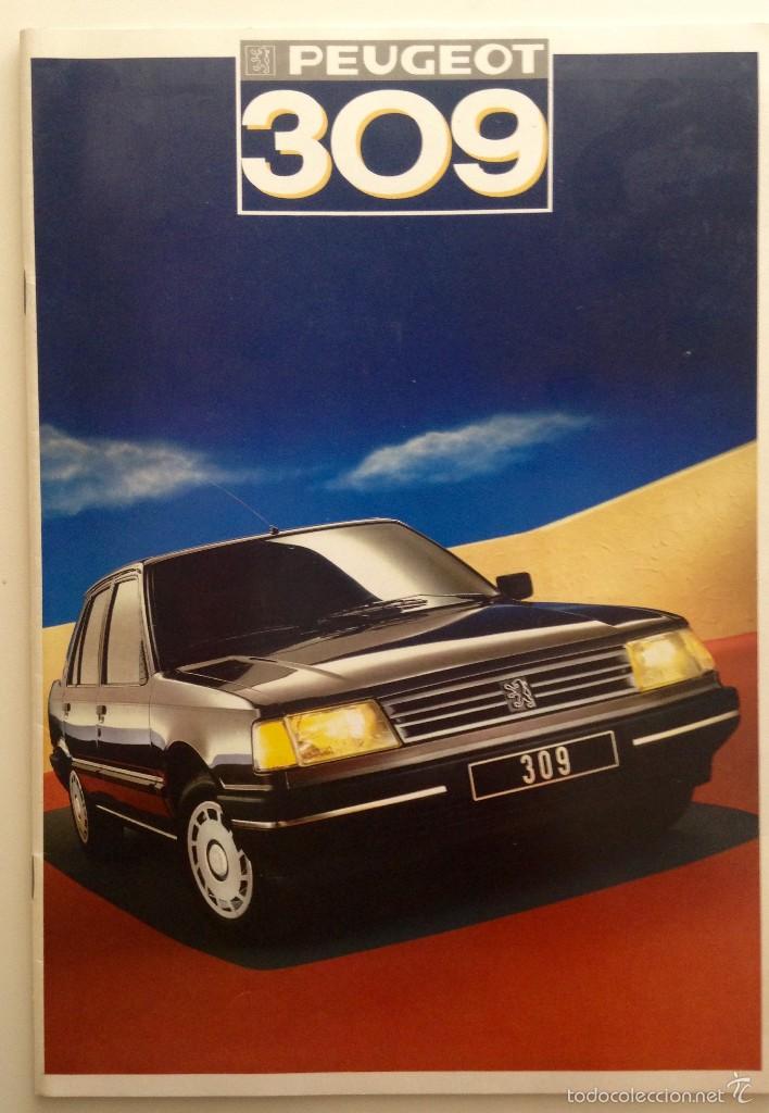 Coches y Motocicletas: Catalogo Peugeot 309. 1987
