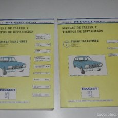 Coches y Motocicletas: (M) PEUGEOT 504 MANUAL DE TALLER , GUIA DE TRASACIONES, NOVIEMBRE 1982 , ILUSTRADO