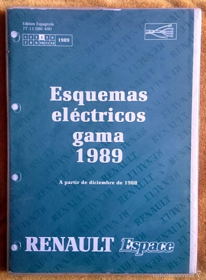 Voitures et Motocyclettes: Renault Espace: Esquemas El&eacute;ctricos Gama 1989. Abril 1989