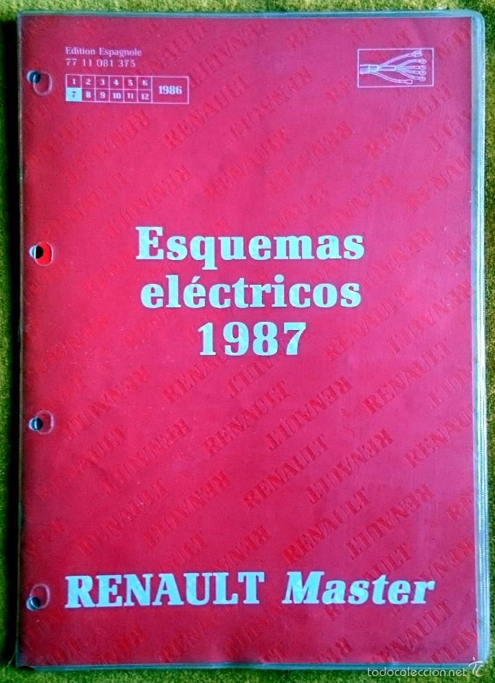 Voitures et Motocyclettes: Renault Master: Esquemas El&eacute;ctricos 1987. Julio 1986