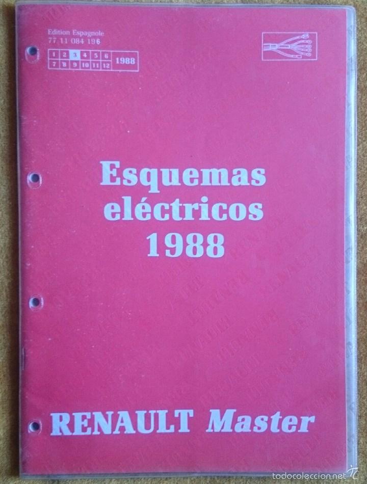 Voitures et Motocyclettes: Renault Master: Esquemas El&eacute;ctricos 1988. Marzo 1988