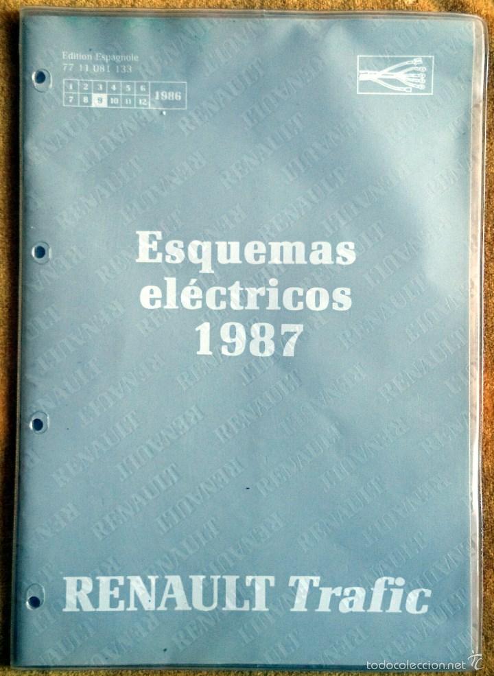 Voitures et Motocyclettes: Renault Trafic: Esquemas El&eacute;ctricos 1987. Septiembre 1986