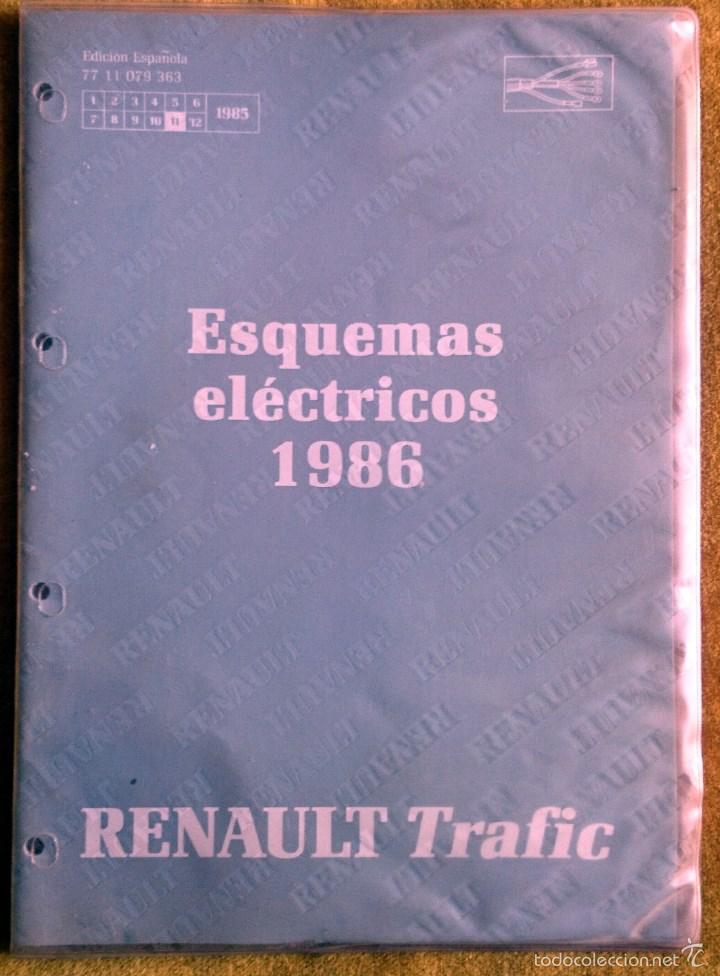 Automobili e Motociclette: Renault Trafic: Esquemas El&eacute;ctricos 1986. Noviembre 1985