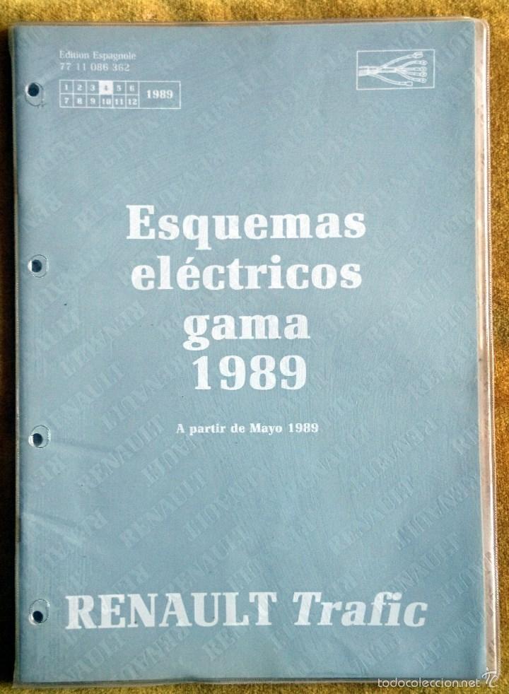 Voitures et Motocyclettes: Renault Trafic: Esquemas El&eacute;ctricos Gama 1989. Abril 1989.