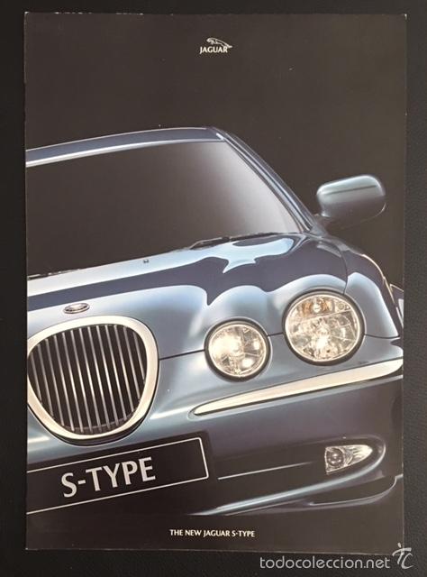 Coches y Motocicletas: Folleto catalogo publicidad original jaguar s-type de 1999