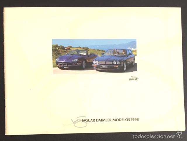 Coches y Motocicletas: Folleto catalogo publicidad original jaguar daimler modelos de 1998