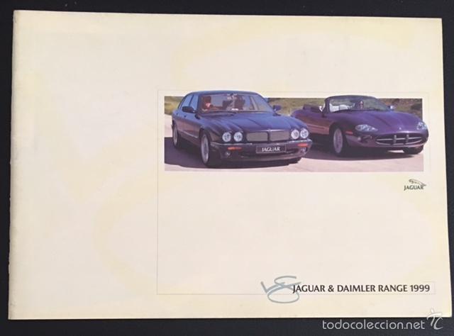 Coches y Motocicletas: Folleto catalogo publicidad original jaguar daimler gama de modelos de 1999
