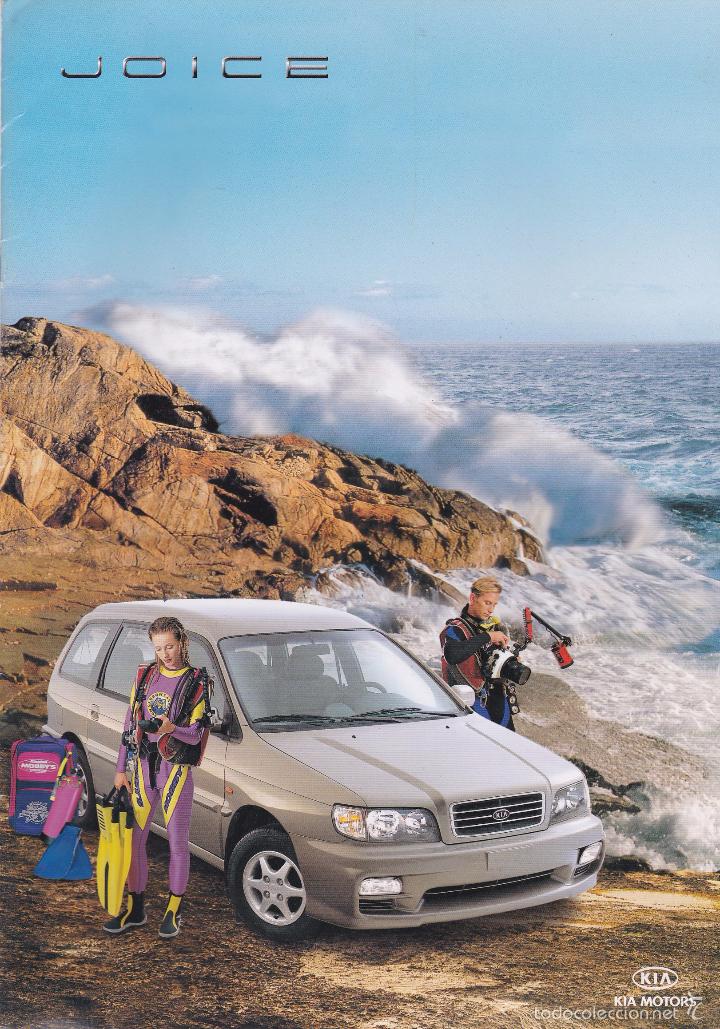 Coches y Motocicletas: CATALOGO KIA MOTORS. JOICE (1999) - EN INGLES -