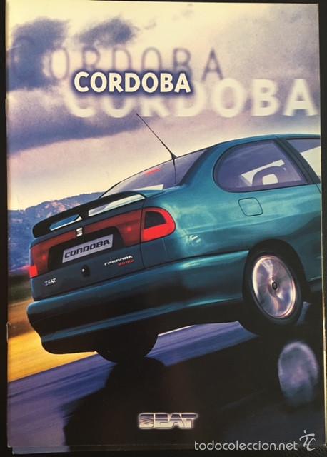 Coches y motocicletas: Folleto catalogo publicidad original seat cordoba de 1997