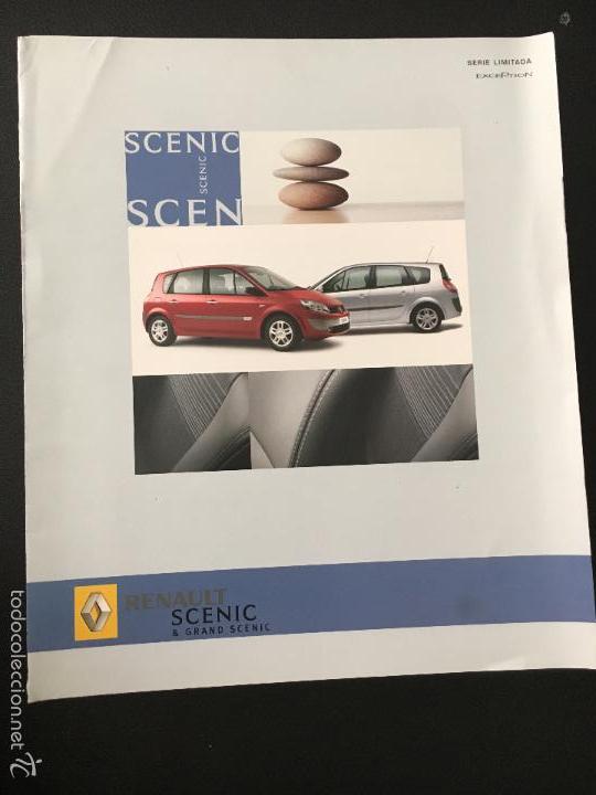 Carros e motociclos: Folleto catalogo publicidad original renault scenic - grand scenic de 2005