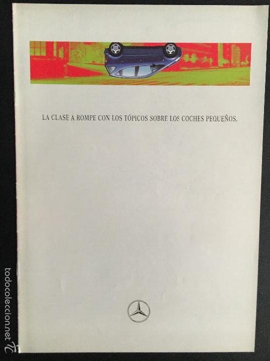 Coches y motocicletas: Folleto catalogo publicidad original mercedes-benz la clase a de 2004