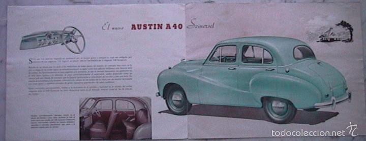 Coches y motocicletas: coche Austin A40 tr&iacute;ptico - Foto 2