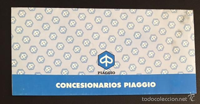 Coches y Motocicletas: catalogo de concesionarios vespa piaggio de 1996