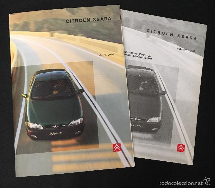 Coches y Motocicletas: Folleto catalogo publicidad original citro&euml;n citroen xsara de 1998