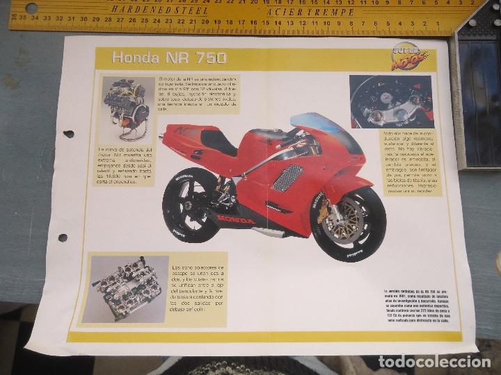 Coches y motocicletas: MOTO MOTOR HONDA NR 750