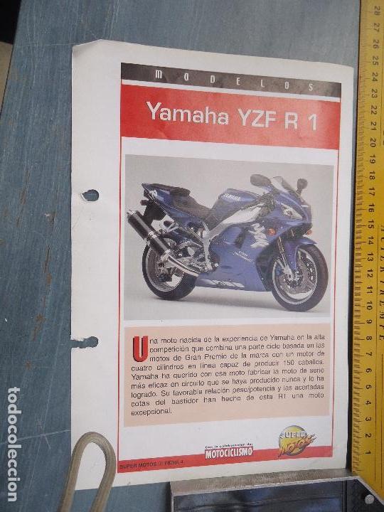 Coches y motocicletas: MOTO MOTOR YAMAHA YZF R 1