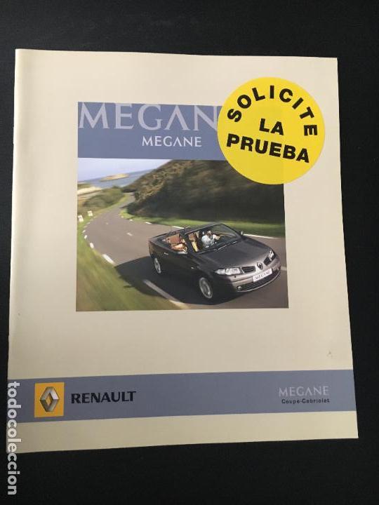 Carros e motociclos: Folleto catalogo publicidad original renault megane coup&eacute; cabriolet de 2006