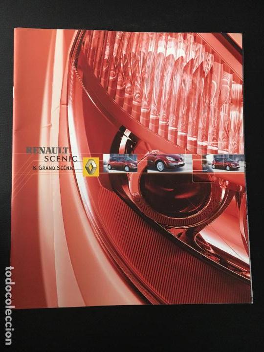 Carros e motociclos: Folleto catalogo publicidad original renault scenic grand scenic de 2004