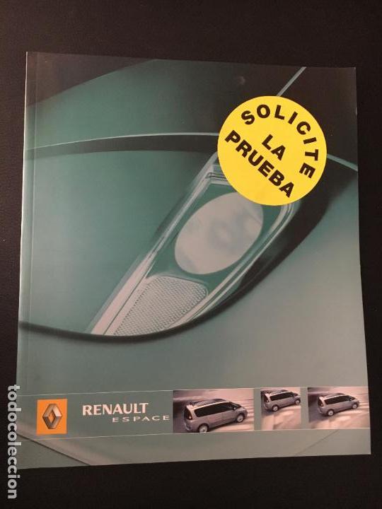 Carros e motociclos: Folleto catalogo publicidad original renault espace de 2005