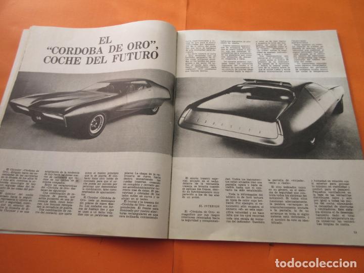Coches y Motocicletas: ARTICULO 1970 - CHRYSLER CORDOBA EL COCHE DEL FUTURO - 2 PAGINAS