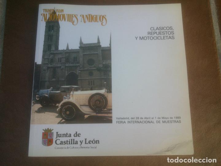 Carros e motociclos: CLASICOS REPUESTOS Y MOTOCICLETAS VALLADOLID 1989