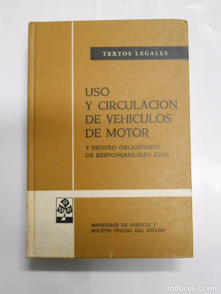 Autos und Motorr&auml;der: USO Y CIRCULACION DE VEHICULOS A MOTOR Y SEGURO OBLIGATORIO DE RESPONSABILIDAD CIVIL. TDK33