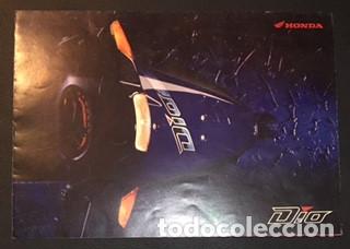 Coches y Motocicletas: Folleto catalogo publicidad original honda dio